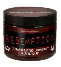 Redemption Organic Tattoo Lubricant and Aftercare