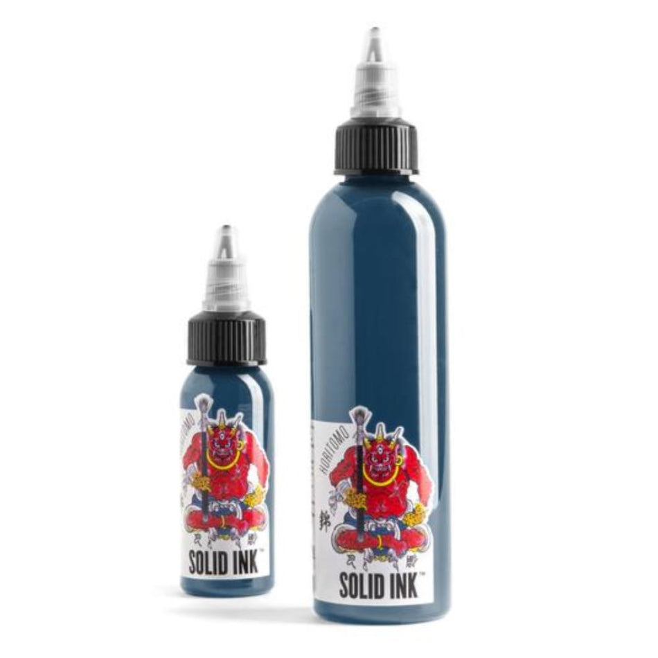 Solid Ink Horitomo Fudo Blue Grey Tattoo Ink