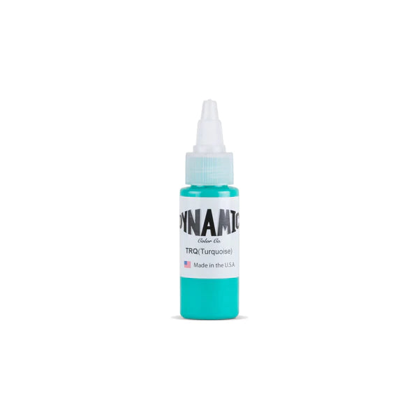 Dynamic Turquoise Tattoo Ink - 1 oz. Bottle